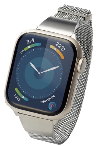 Apple Watch - 新品 アップルウォッチ ミラネーゼ バンド 41mm対応 apple watch Amazon.co.jp: ミラネーゼループ Apple Watch に対応バンド S10